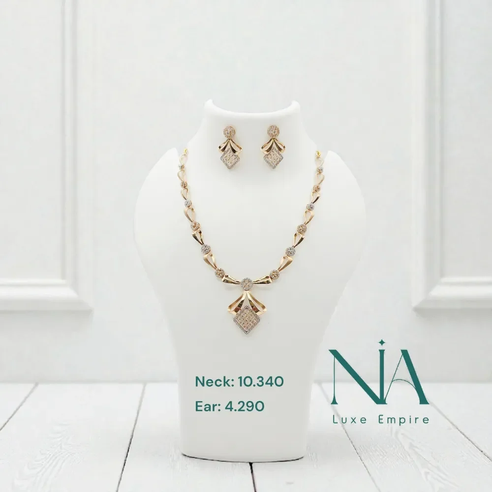Rose Gold Necklace 186