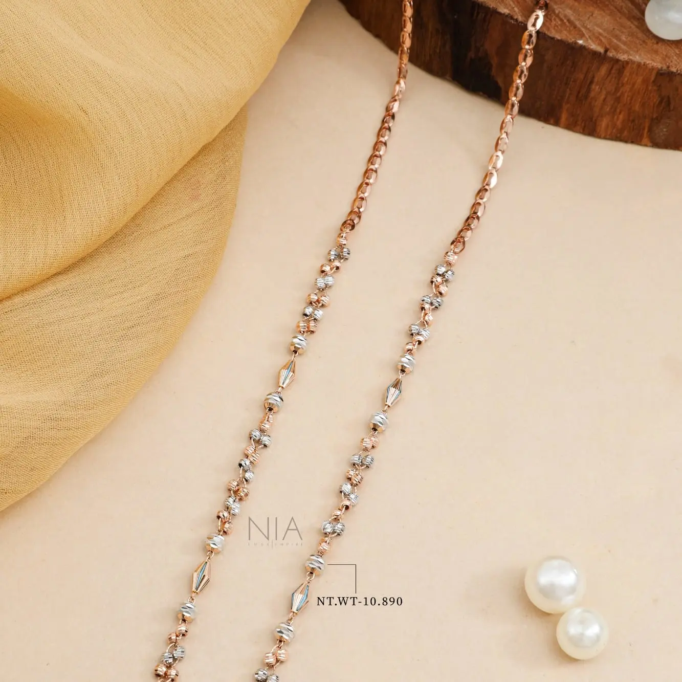 Ladies Cnc Chain 19