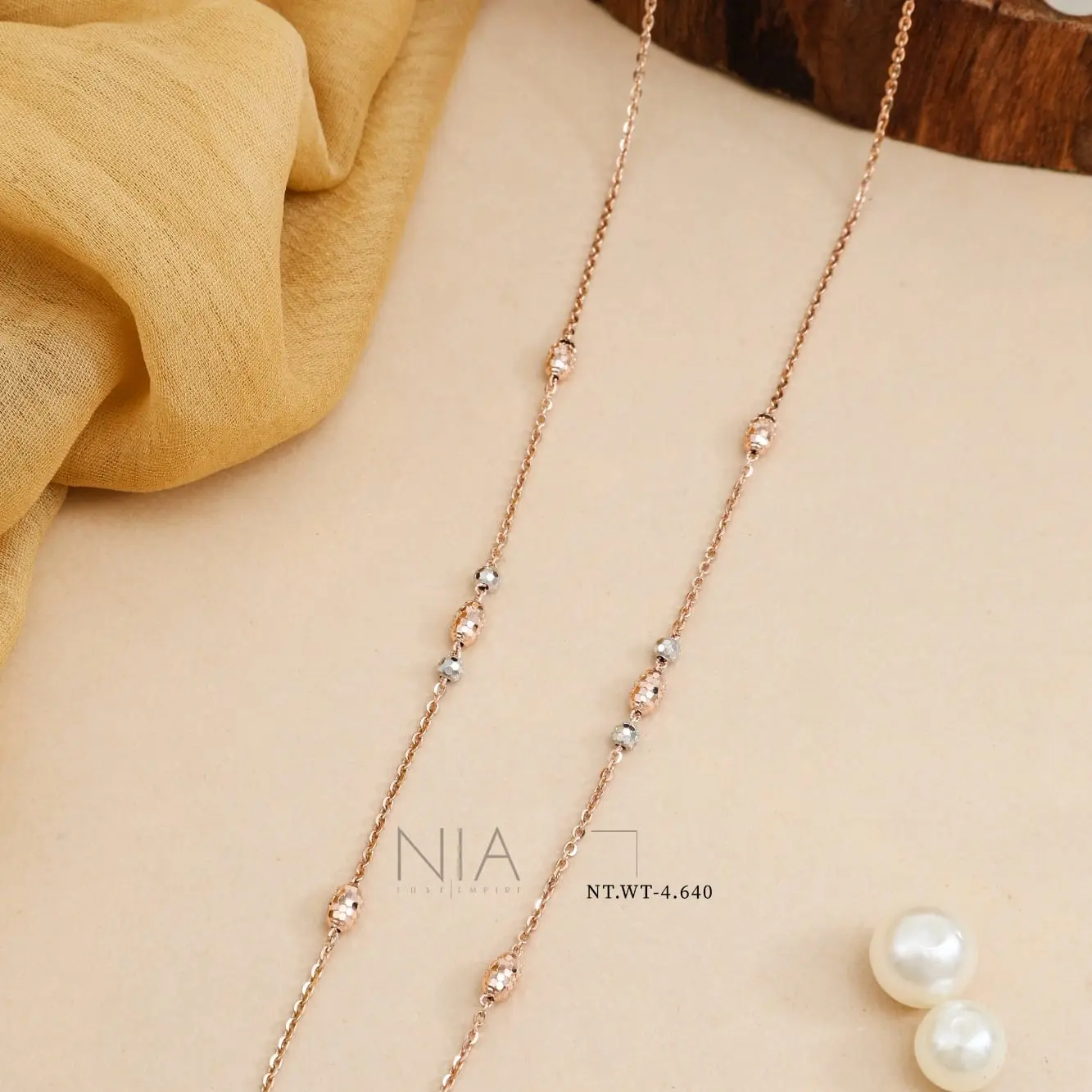 Ladies Cnc Chain 22
