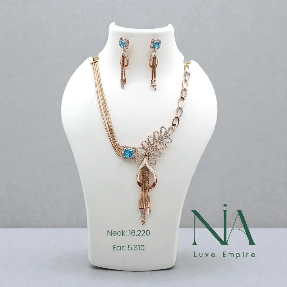 Rose Gold Necklace 196