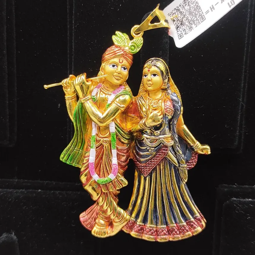 Krishna Radha Pendent