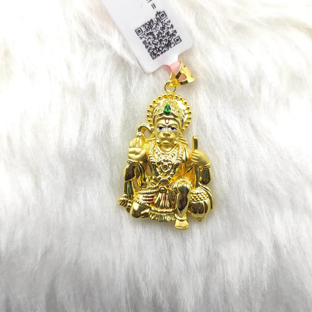 Hanumanji Hollow Pendant