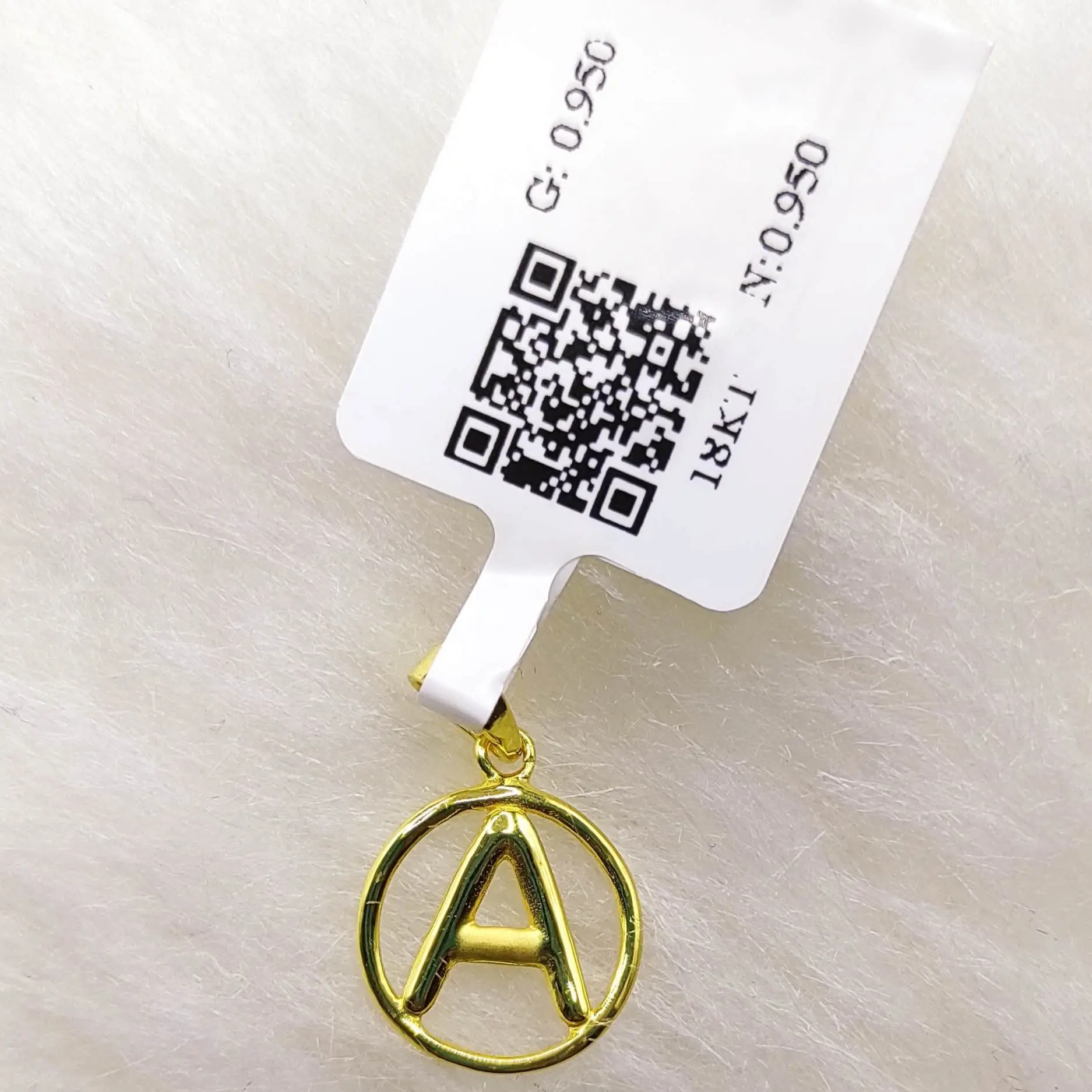Letter Chain Pendent