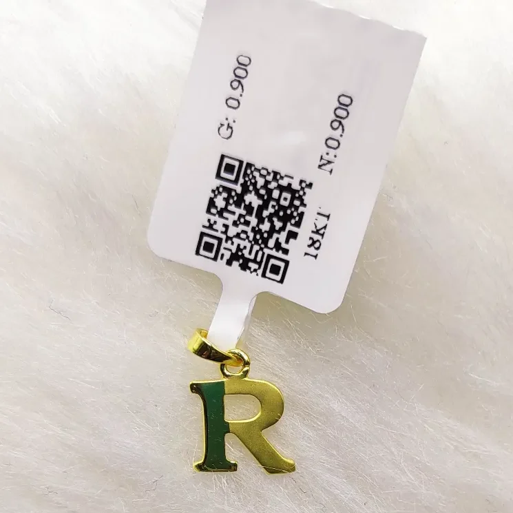 Letter Chain Pendent