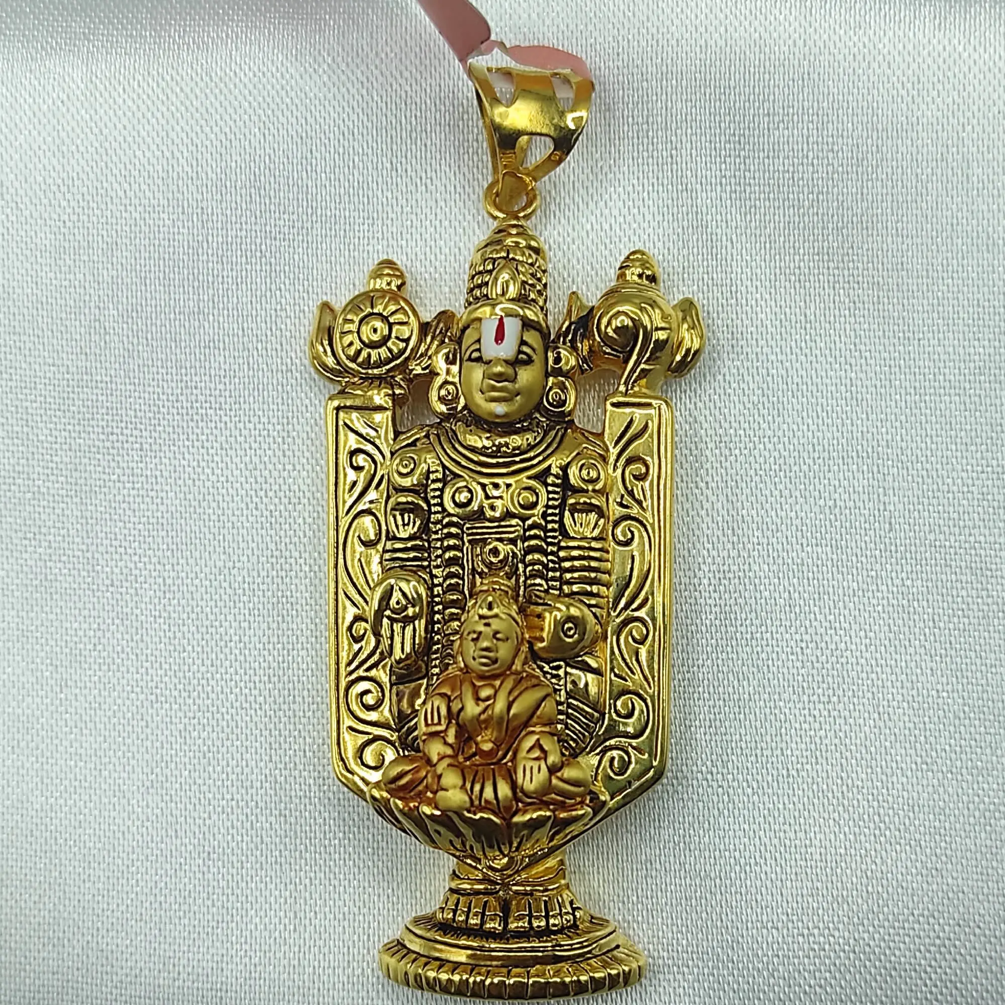 Balaji And Laxmi Pendant