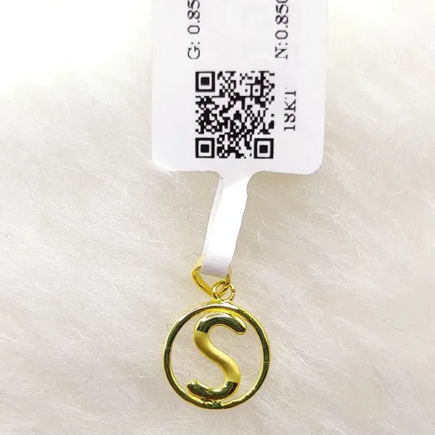 Letter Chain Pendent