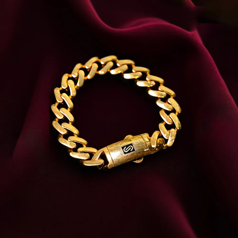 Bold Link Signature Bracelet