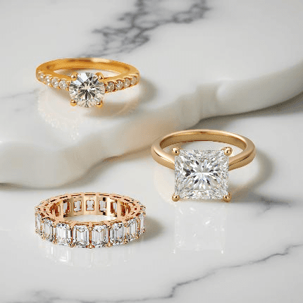 Lab Diamond Rings
