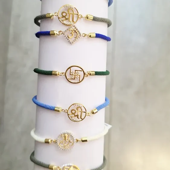916 Gold Rakhi