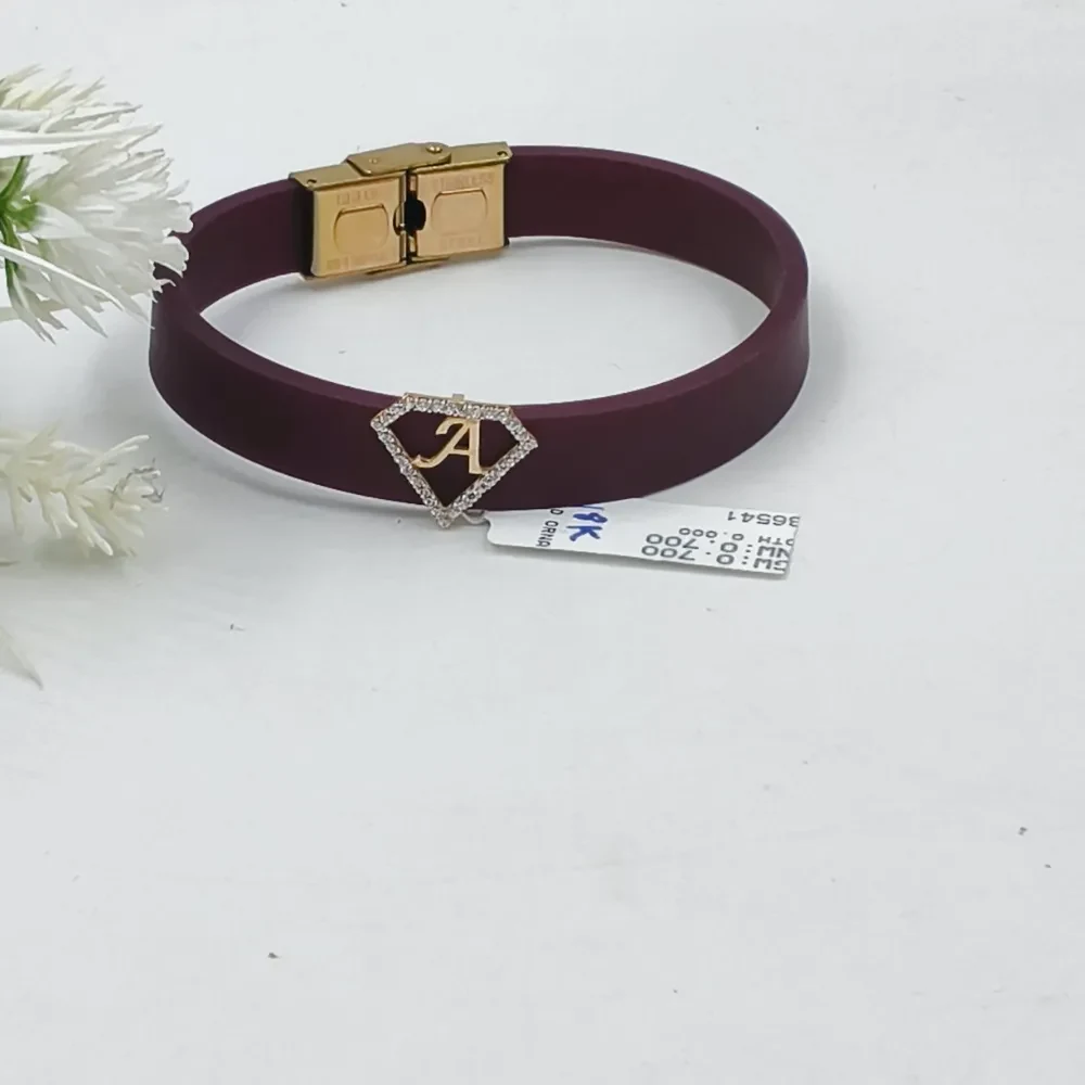 A maroon Bracelet