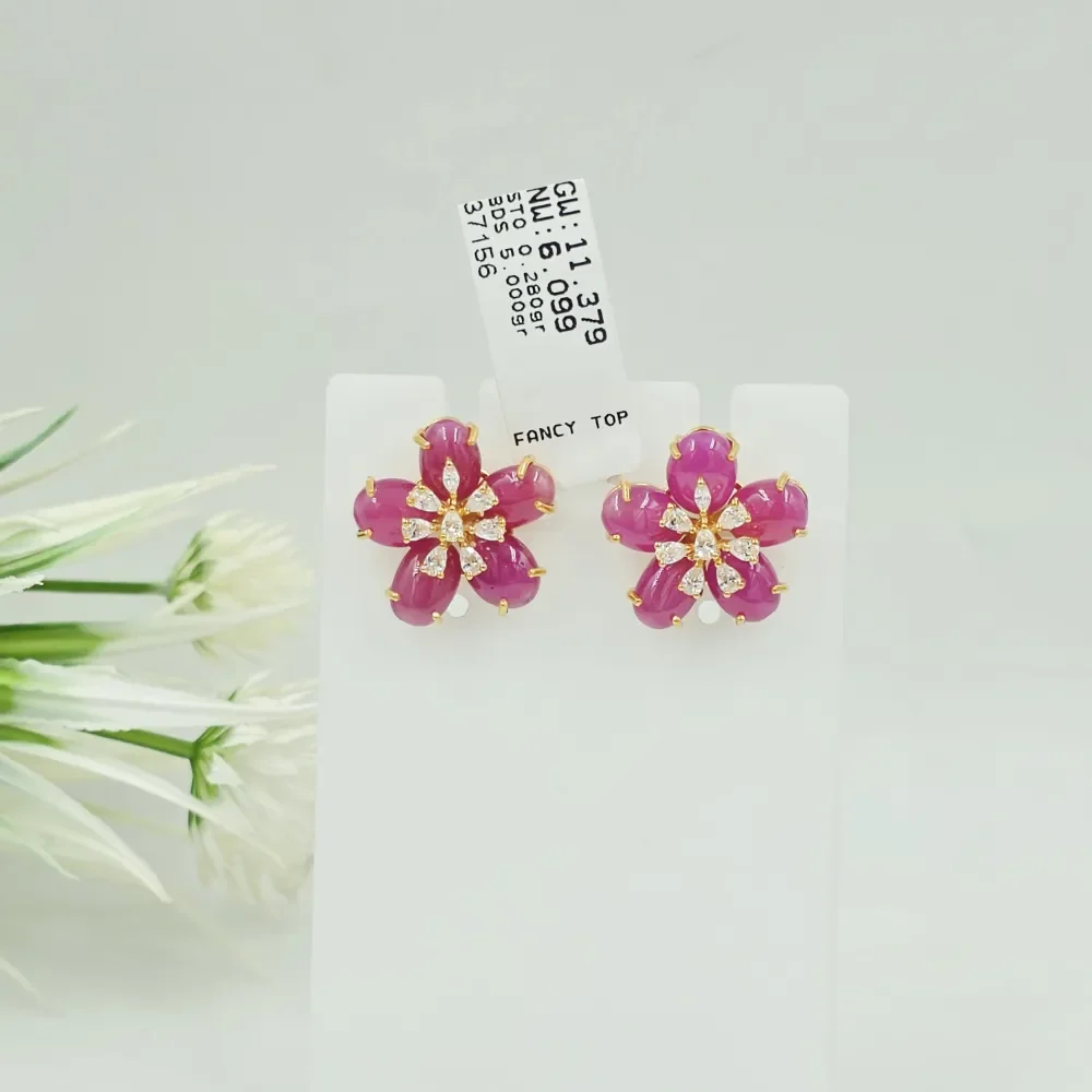 Ruby Studs