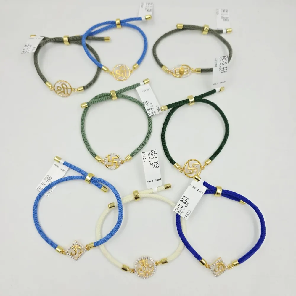 916 Gold Rakhi
