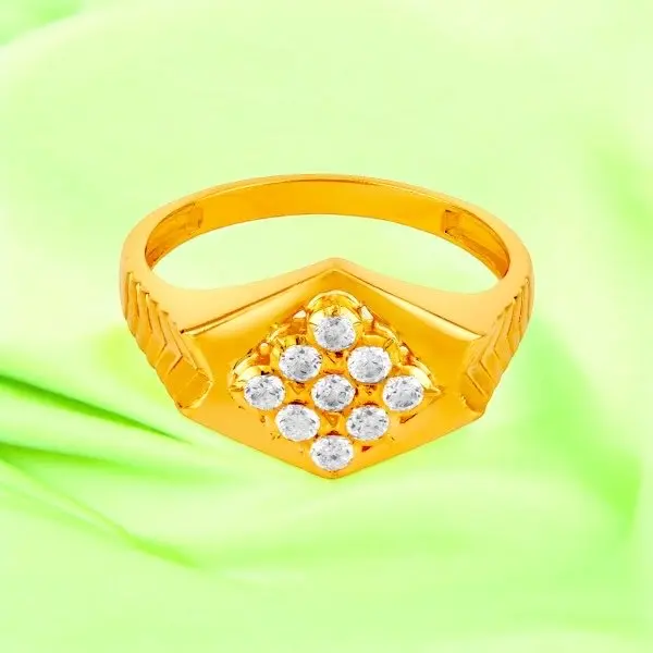 Karaikudi Stone Ring