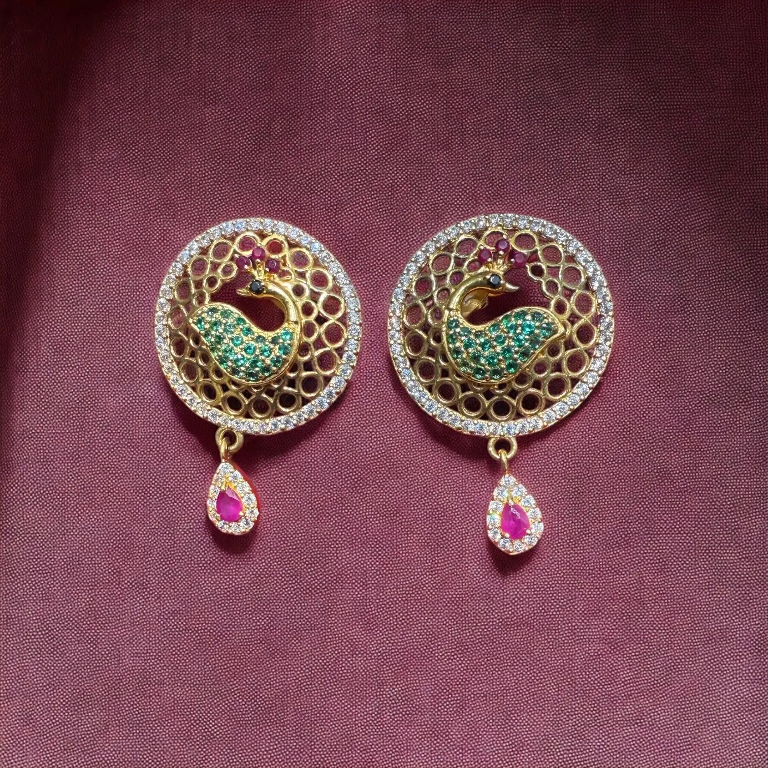Elegant Peacock Tops
