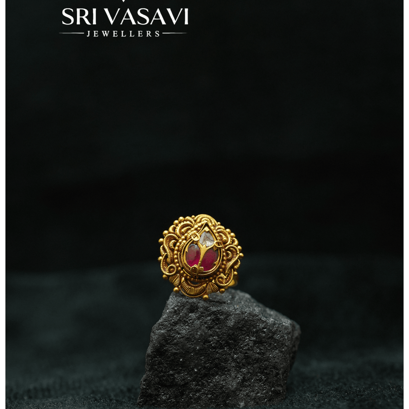 Kundan ring