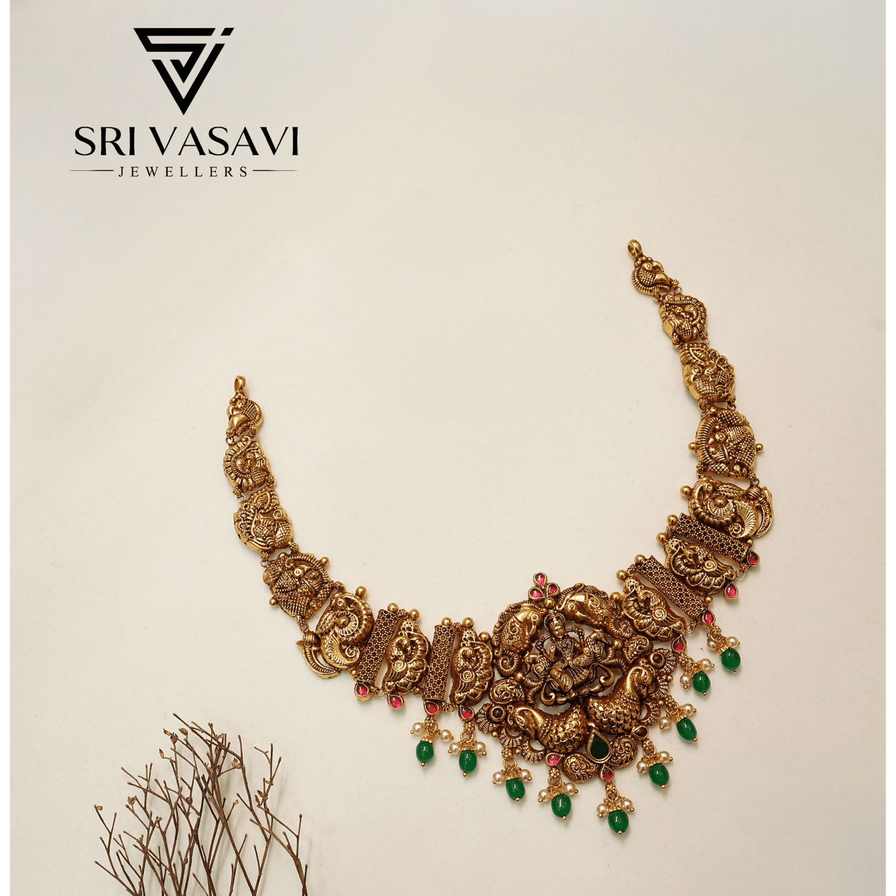 Temple necklace