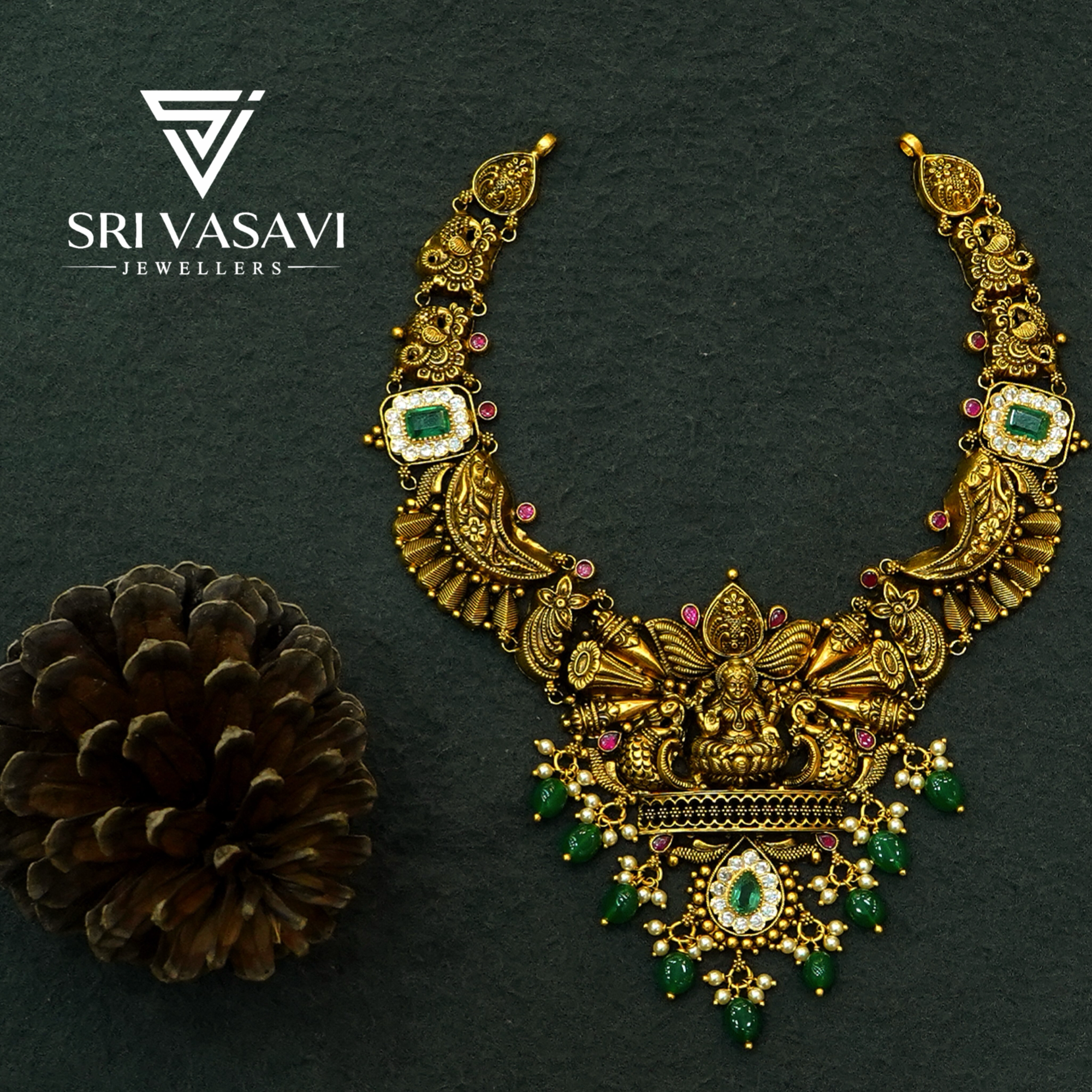 Muruga lakshmi necklace