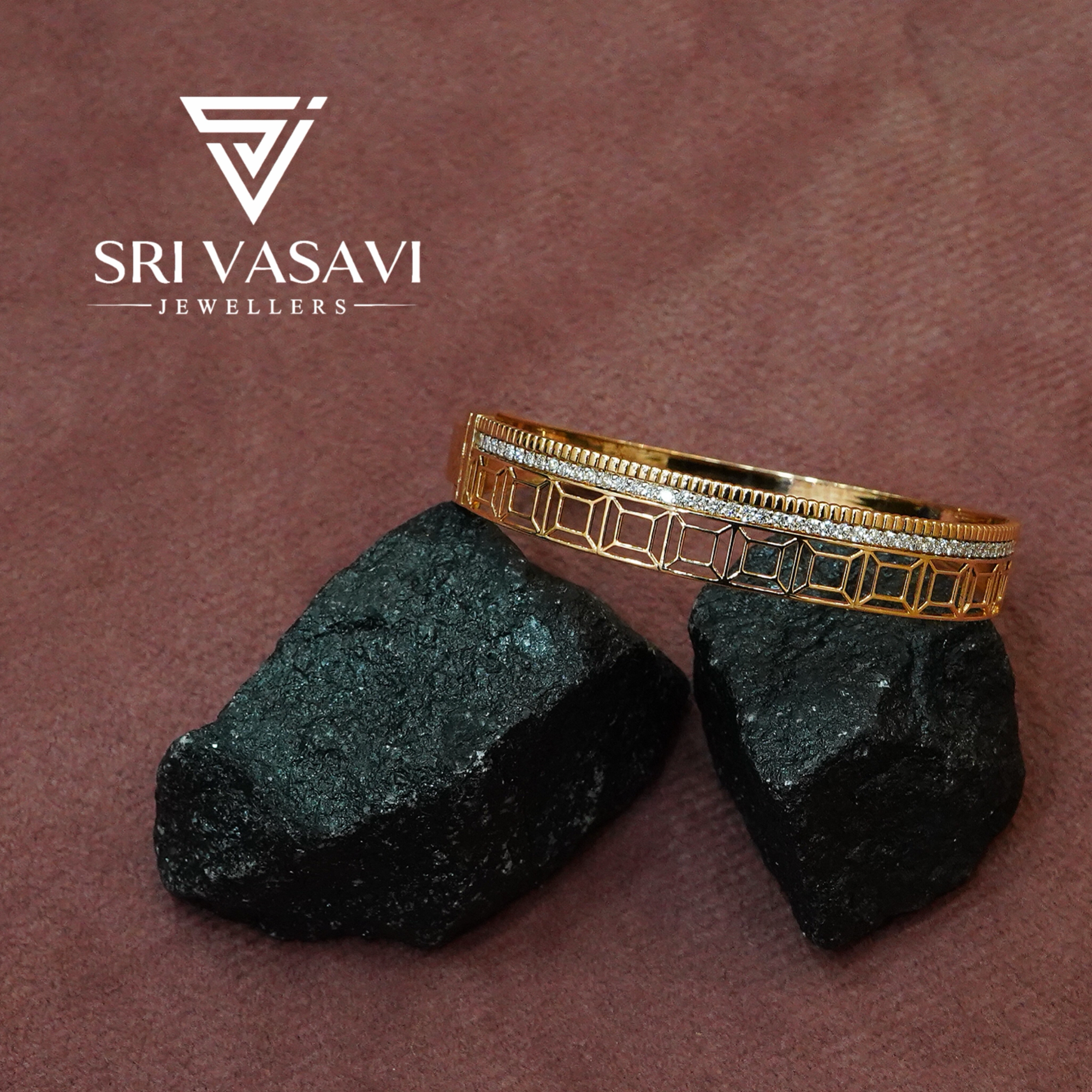 Stylish cartier kada