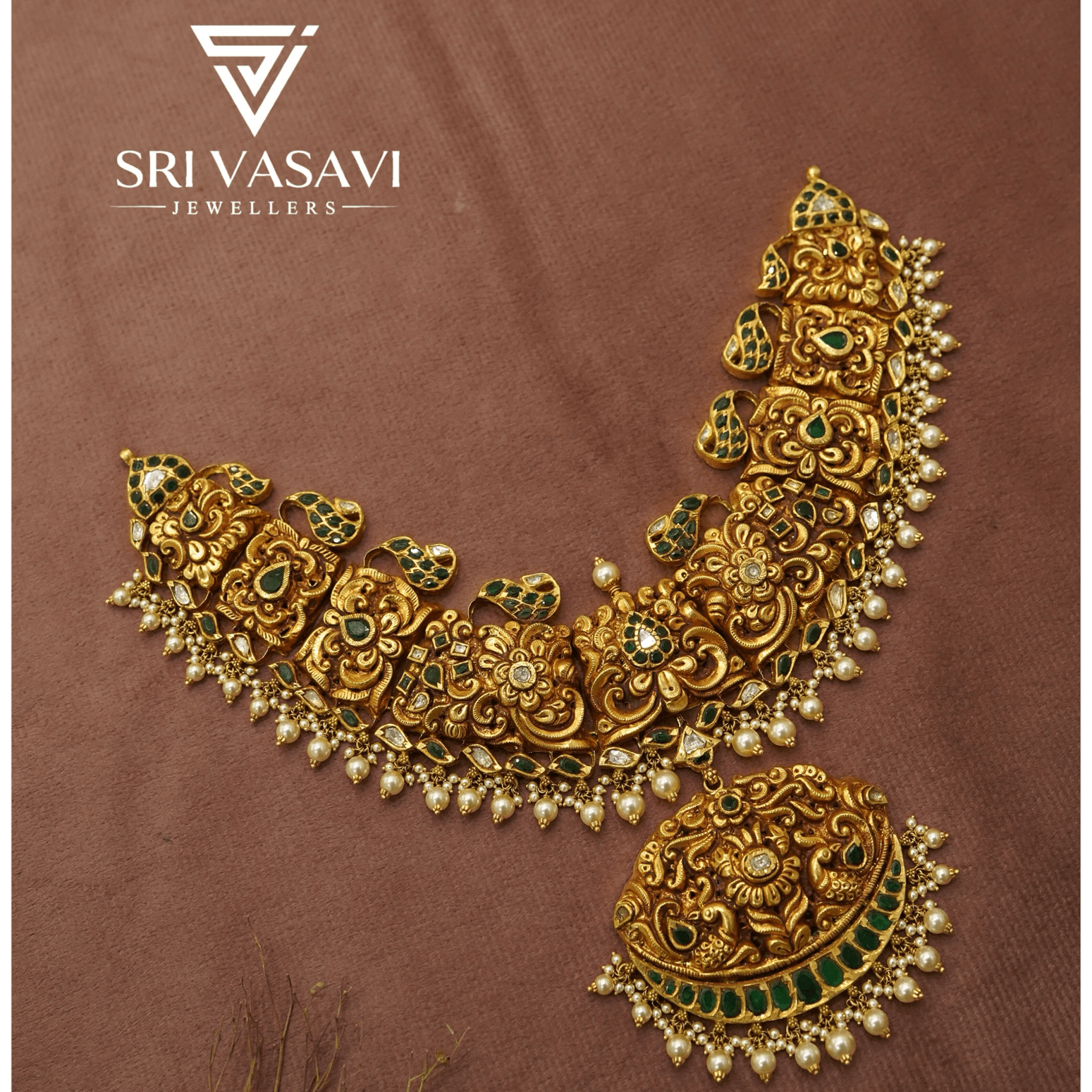 Jadau Kundan necklace