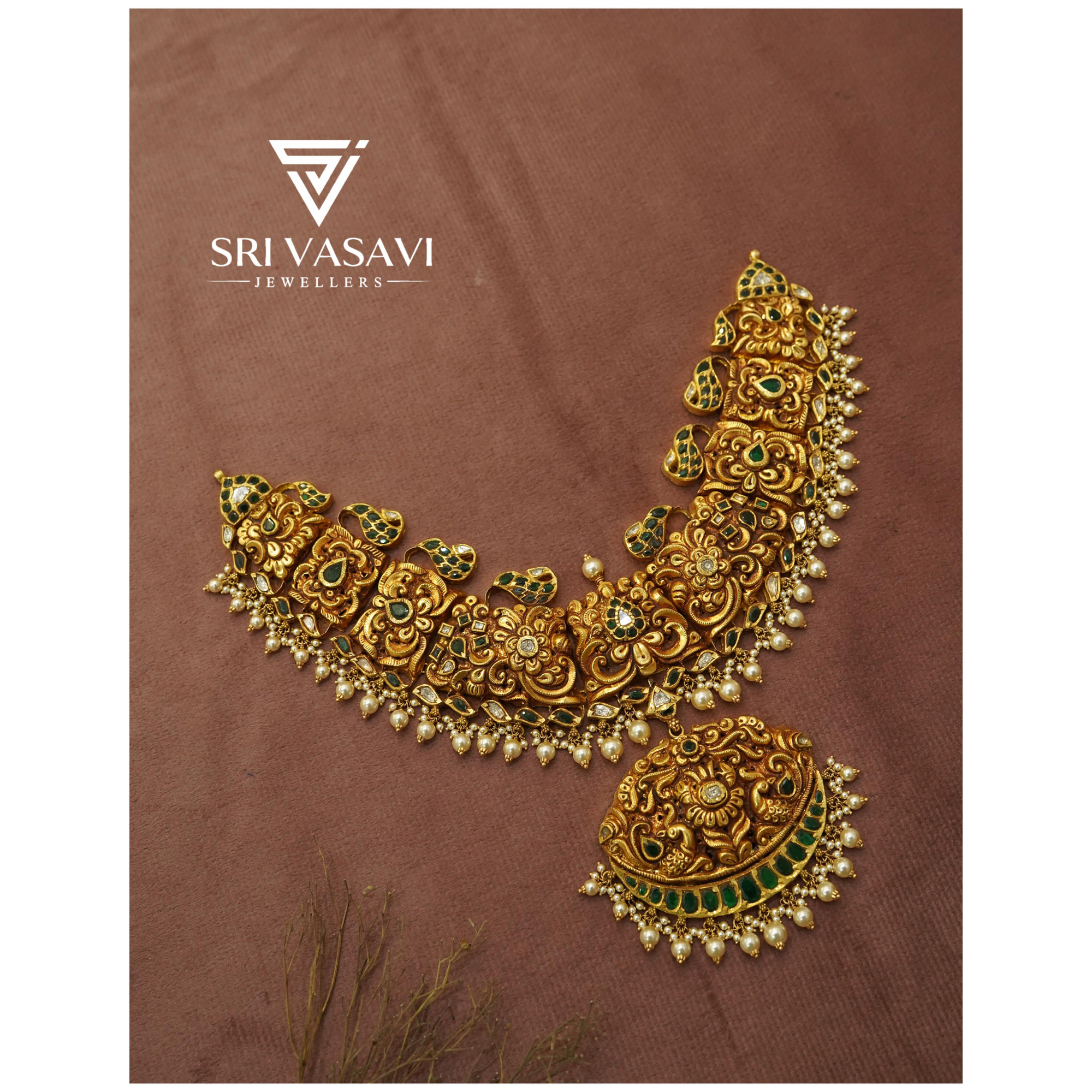 Kanakavathi necklace
