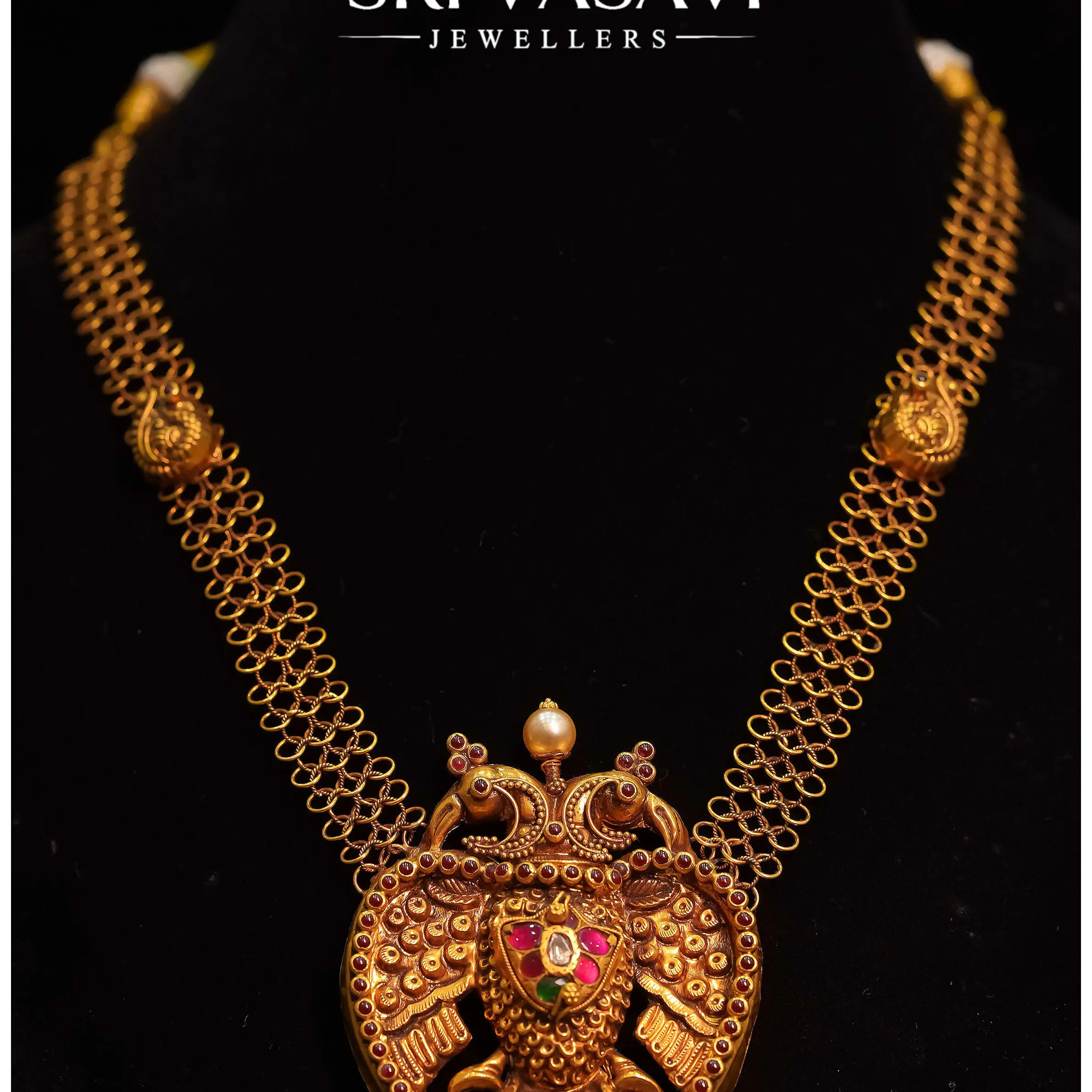 Gandaberunda necklace