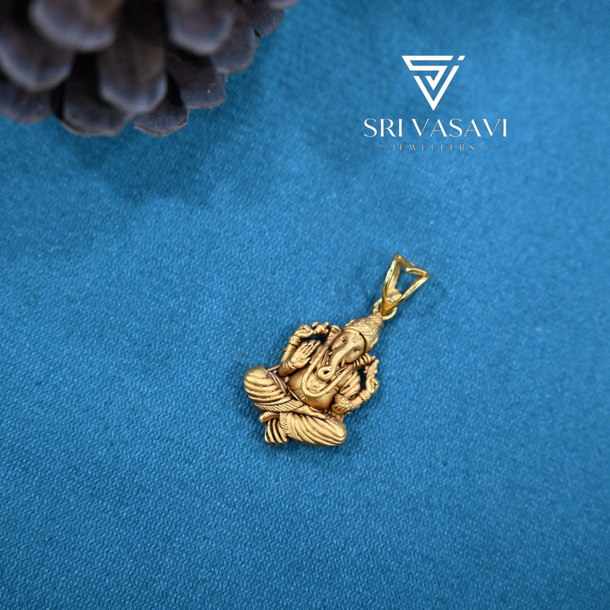 Fancy Ganesha pendant