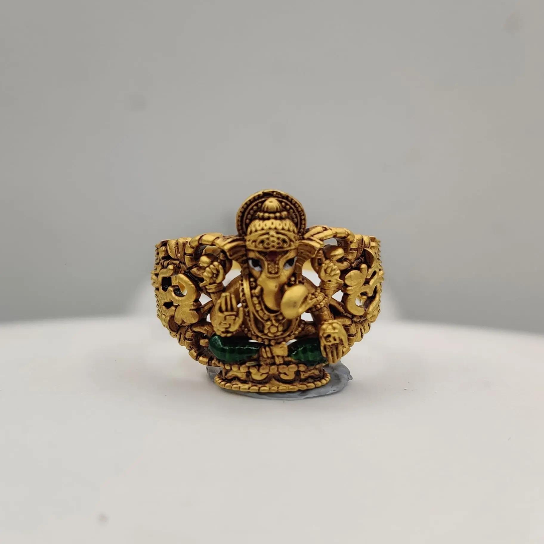 Emerald God Rings