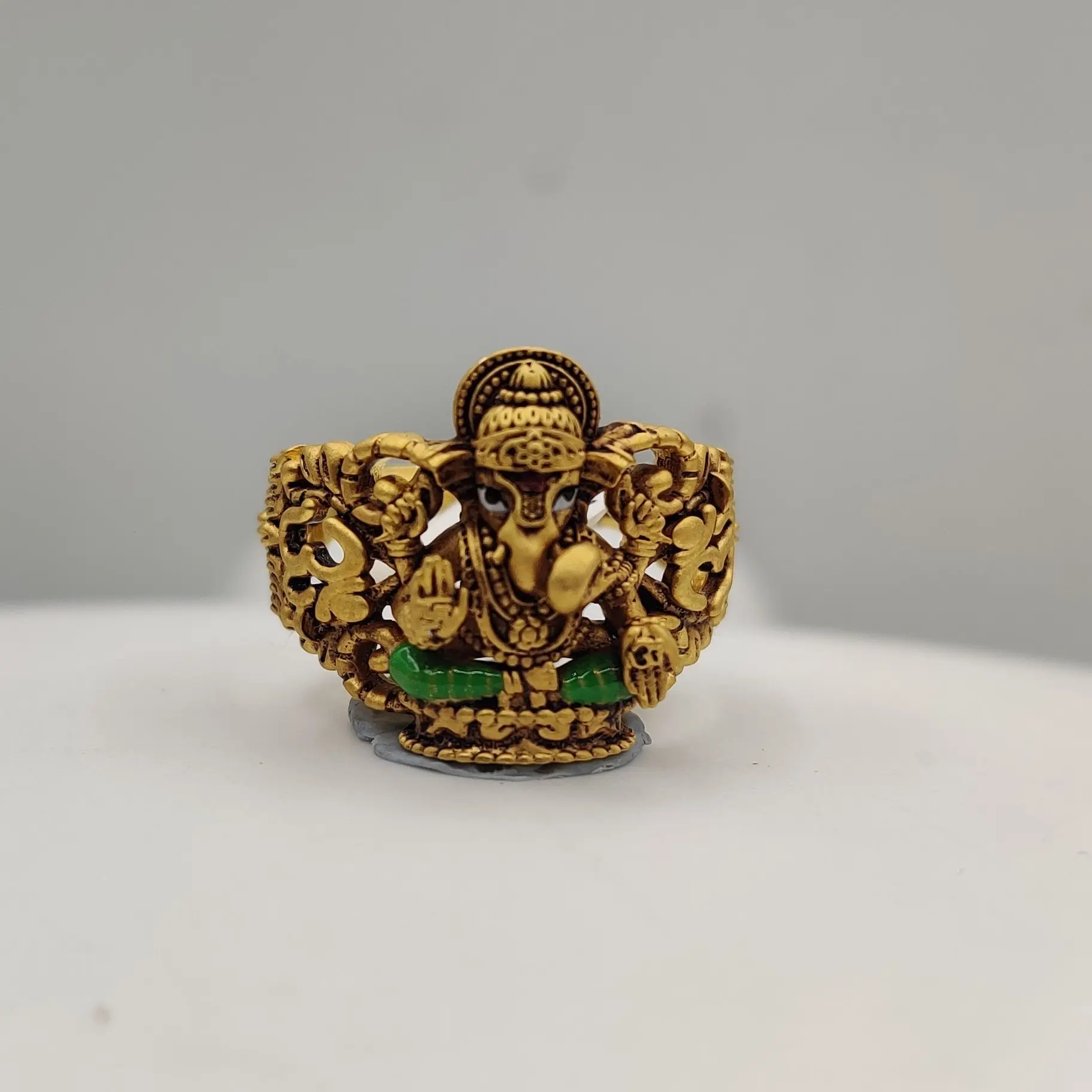 Emerald God Rings