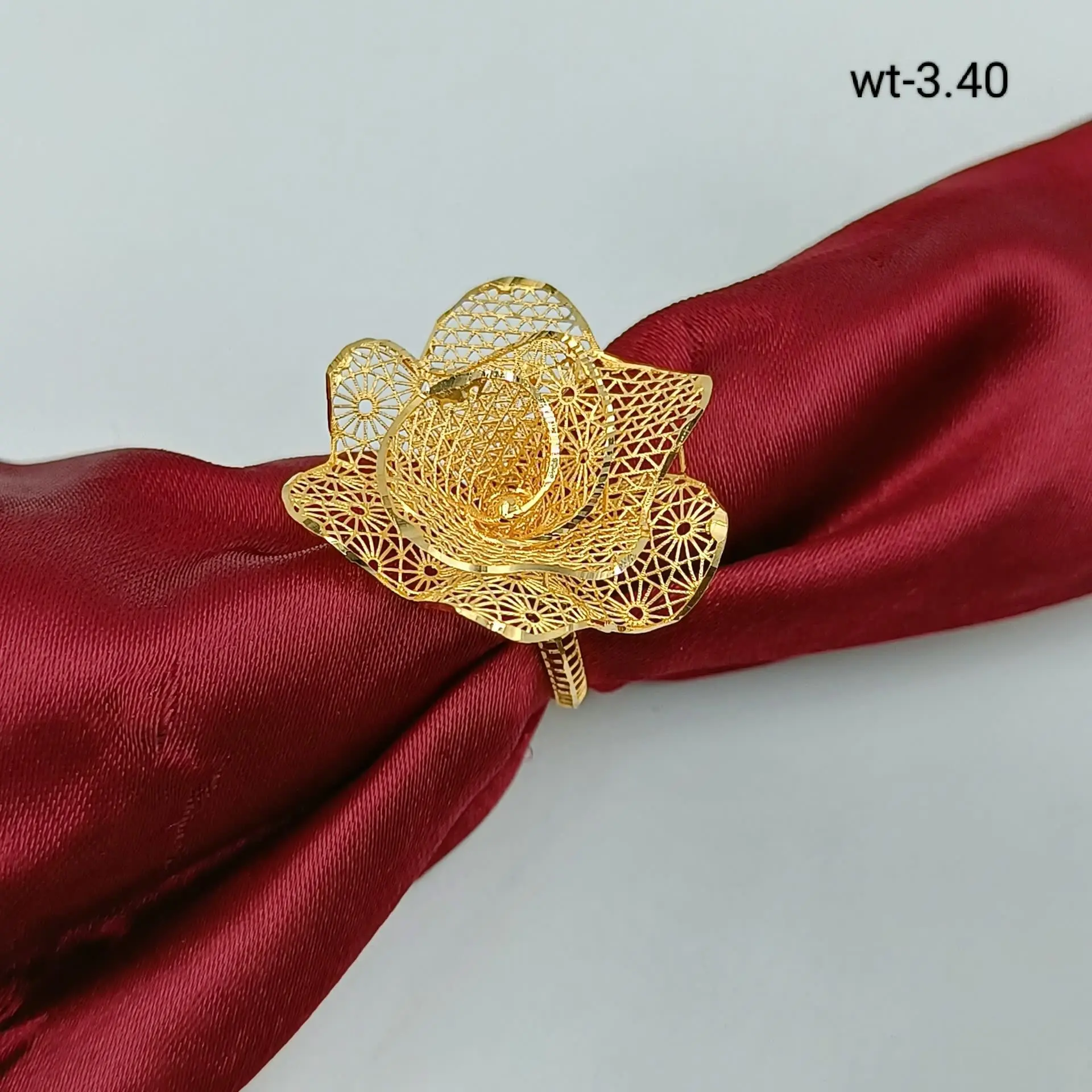 Turkey Flower Ring