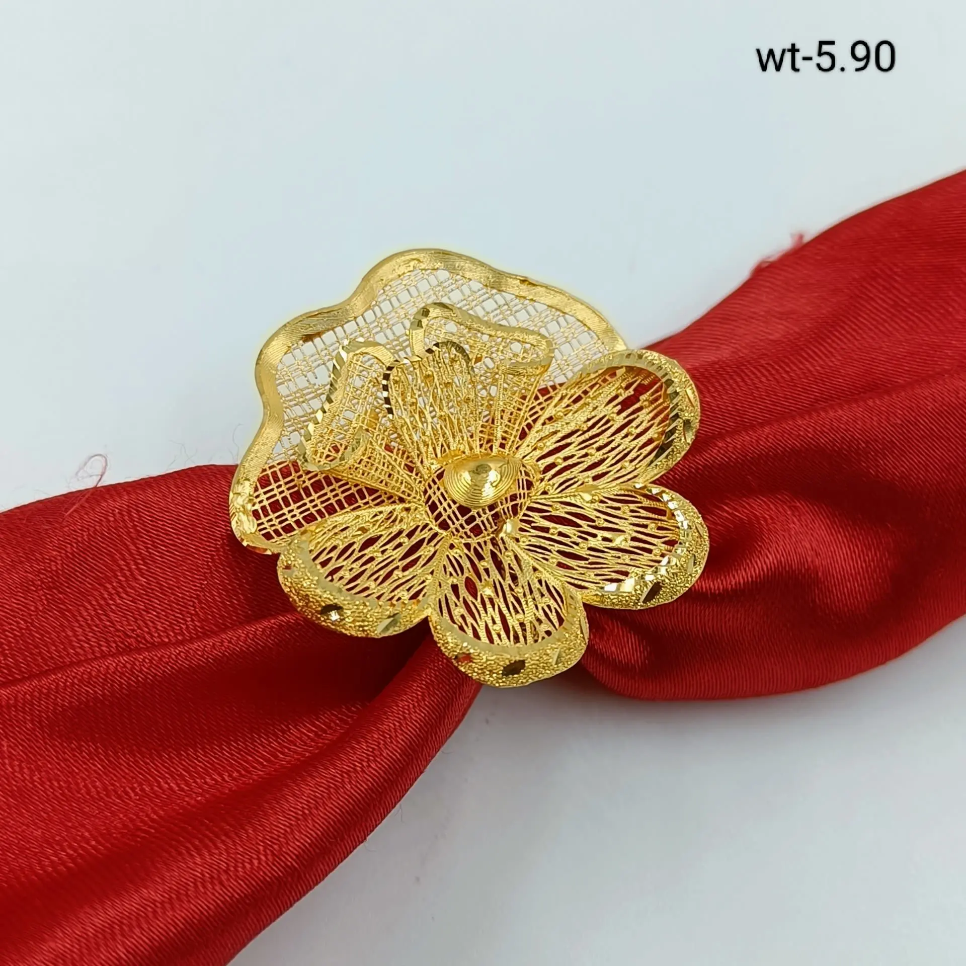 Turkey Flower Ring