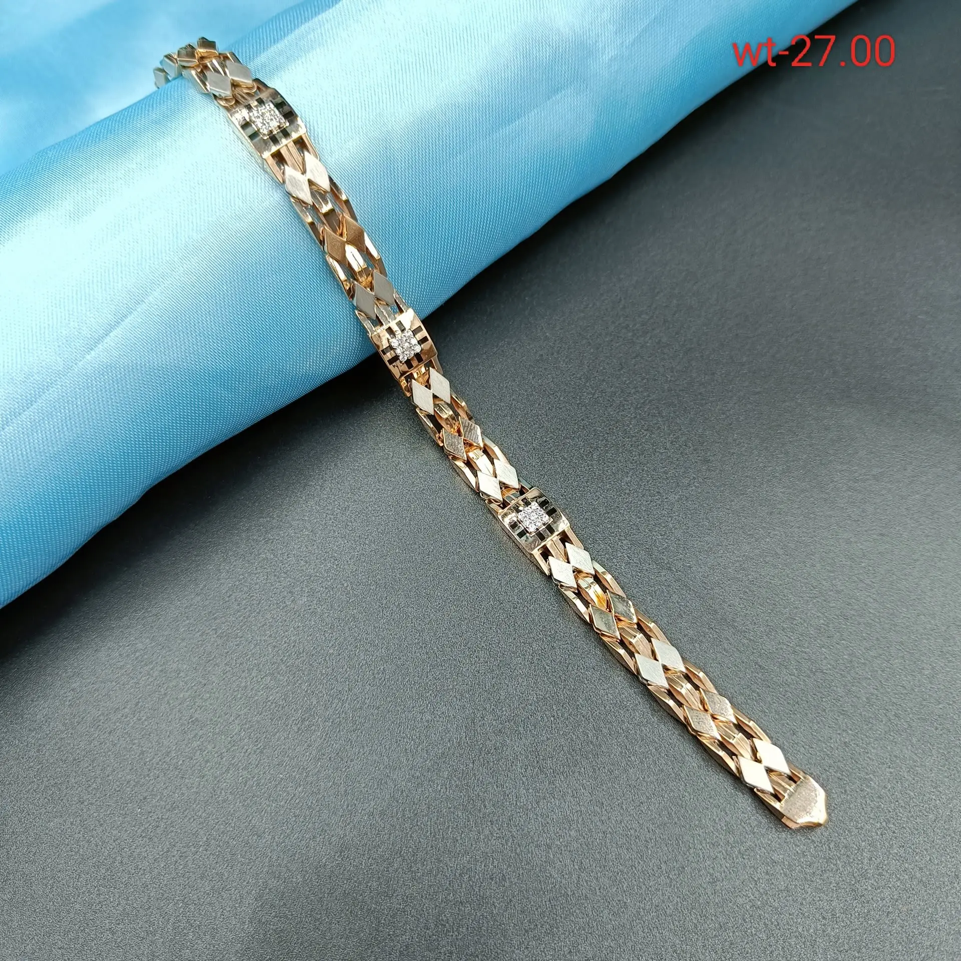 Rose Gold Gents Bracelet