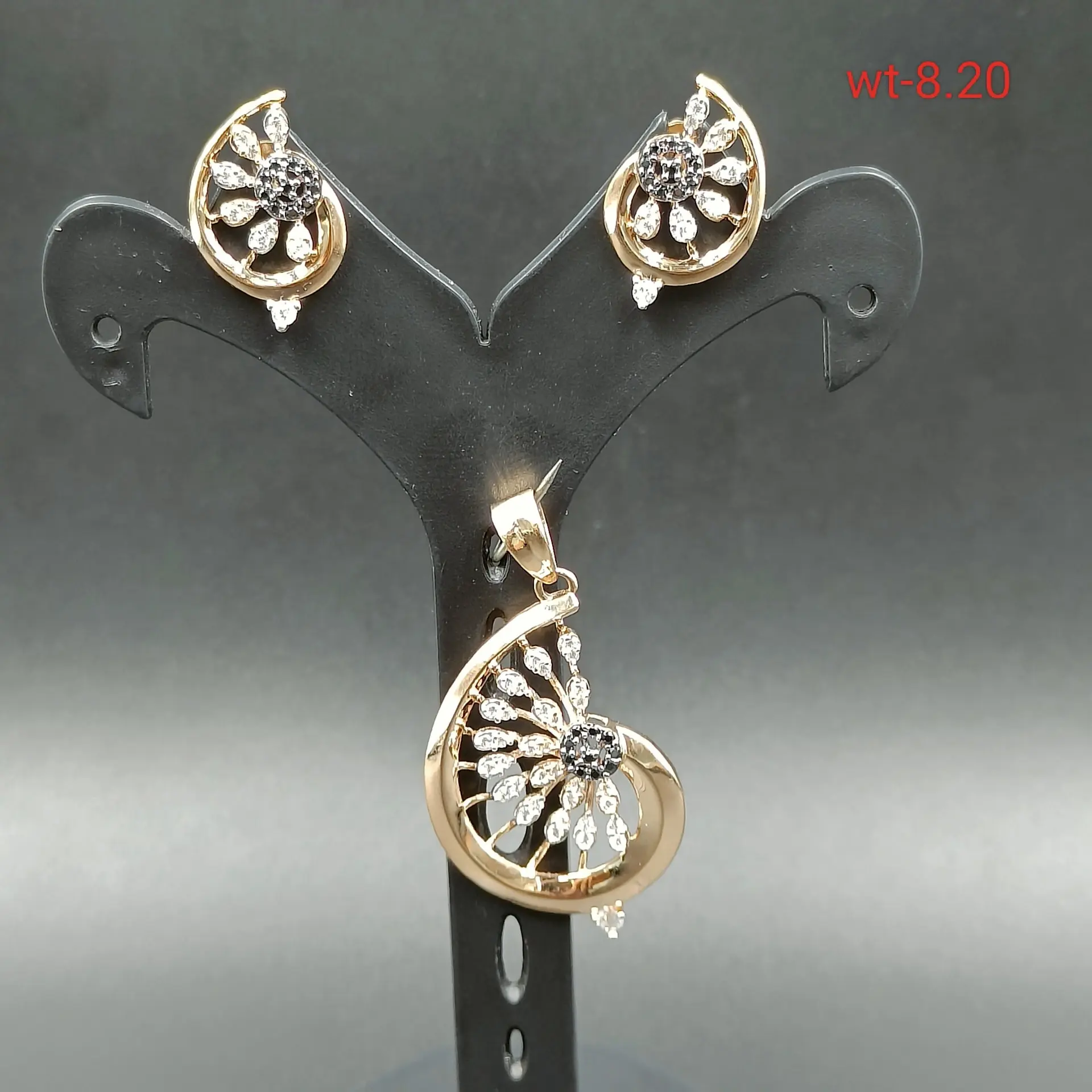Rose Gold Pendal Set