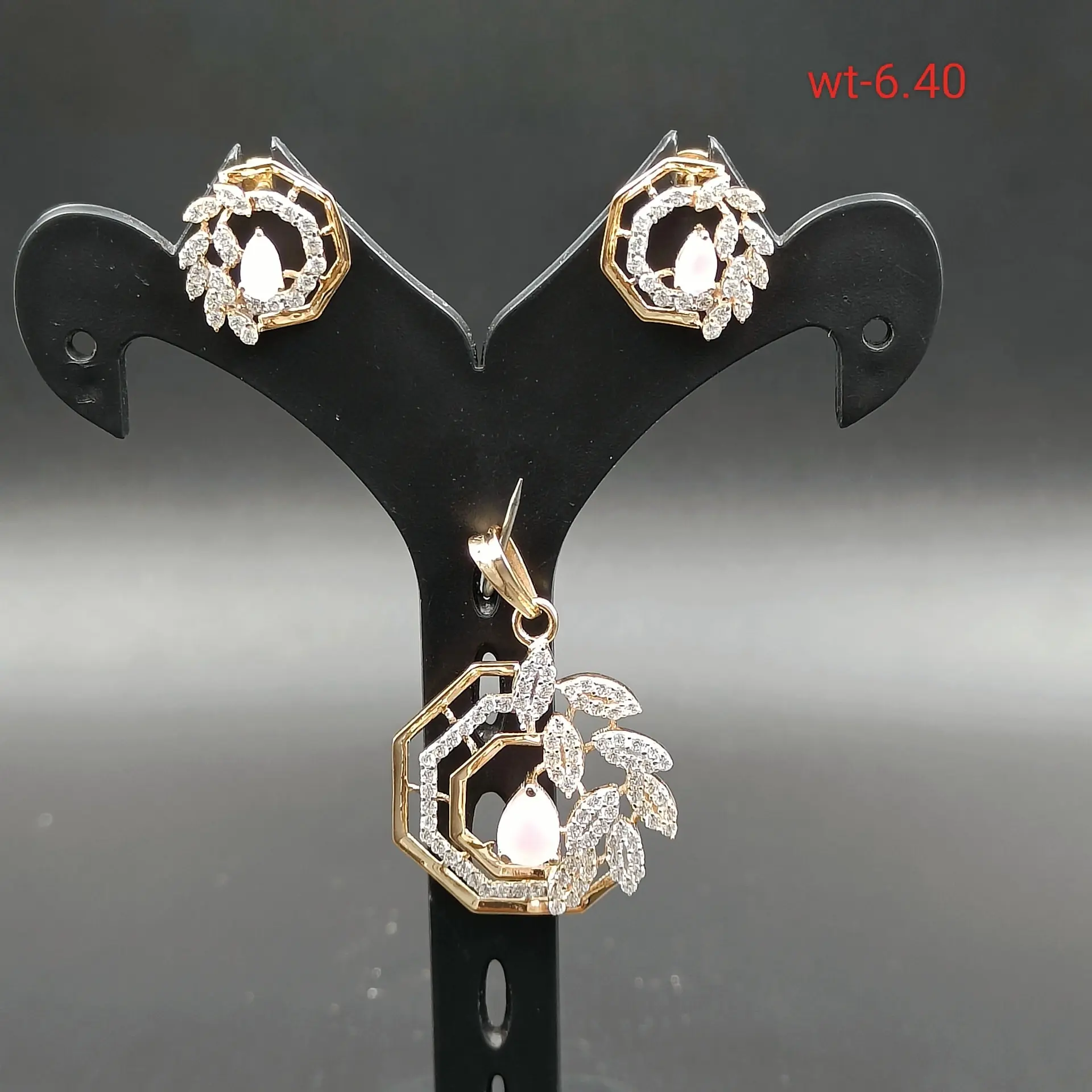 Rose Gold Pendal Set
