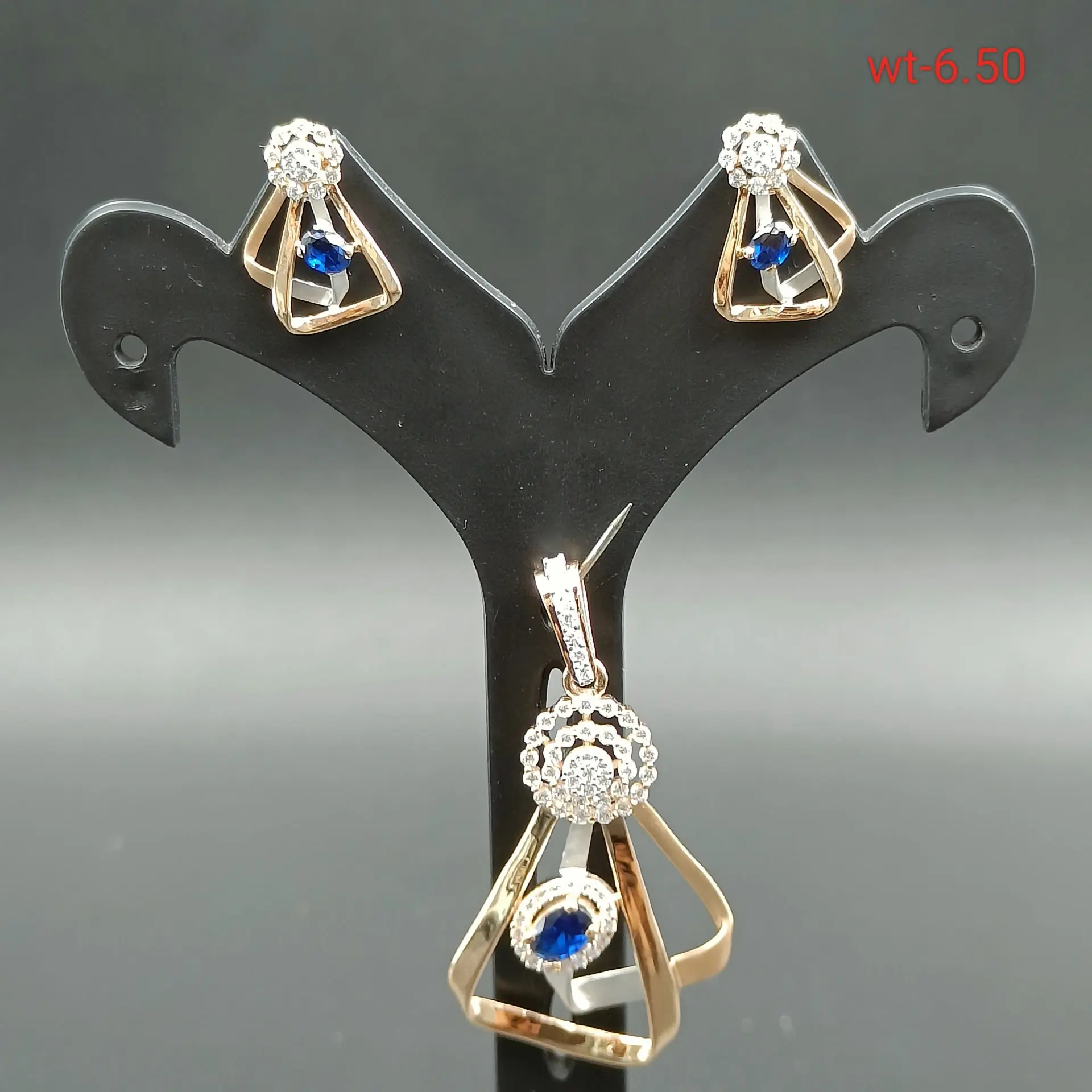 Rose Gold Pendal Set