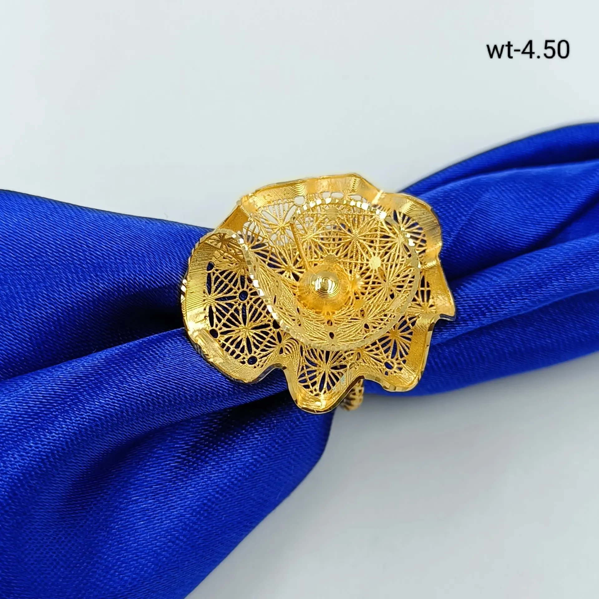 Turkey Flower Ring