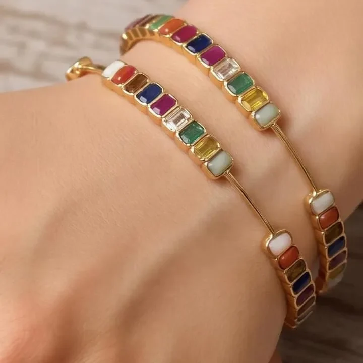 NAVARATNA BANGLE