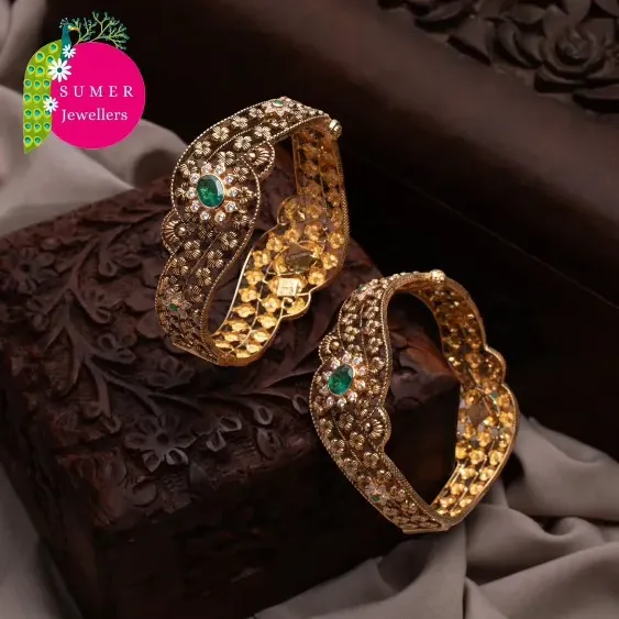 Emerald Bangles