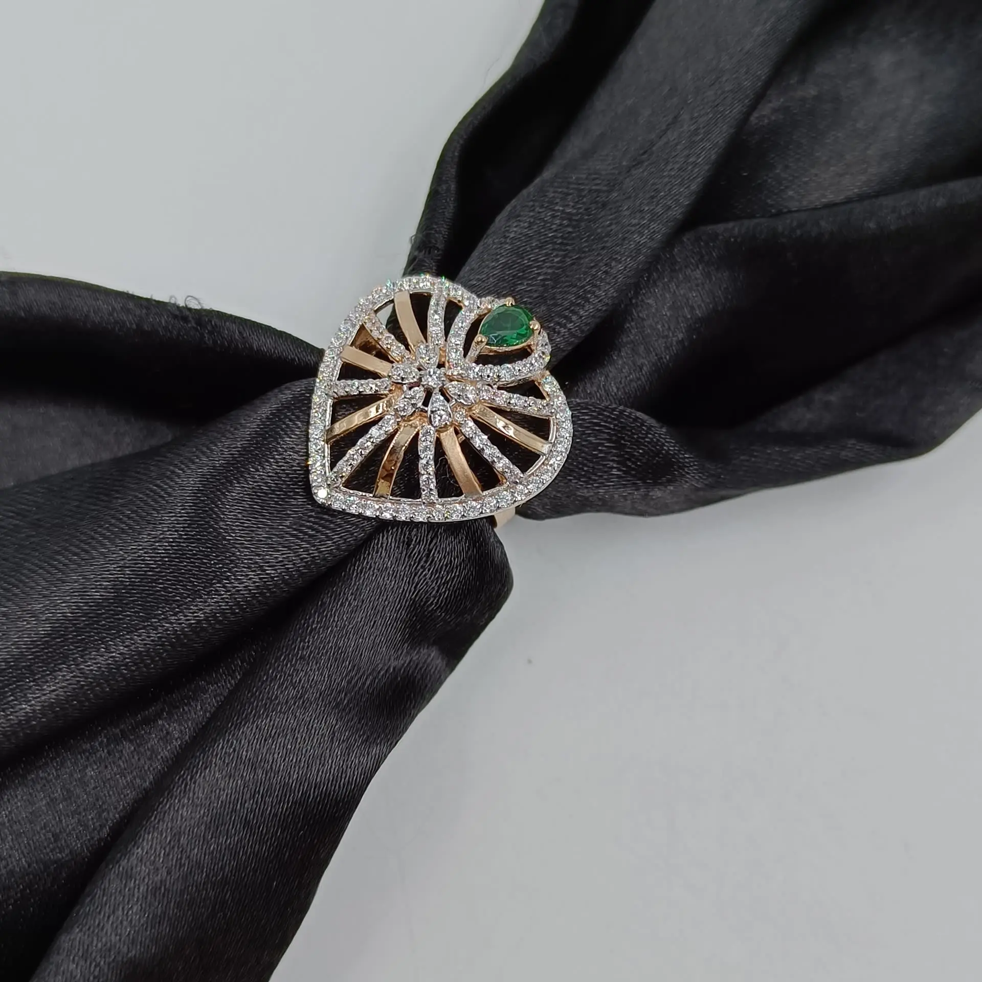Fancy Cz Ring