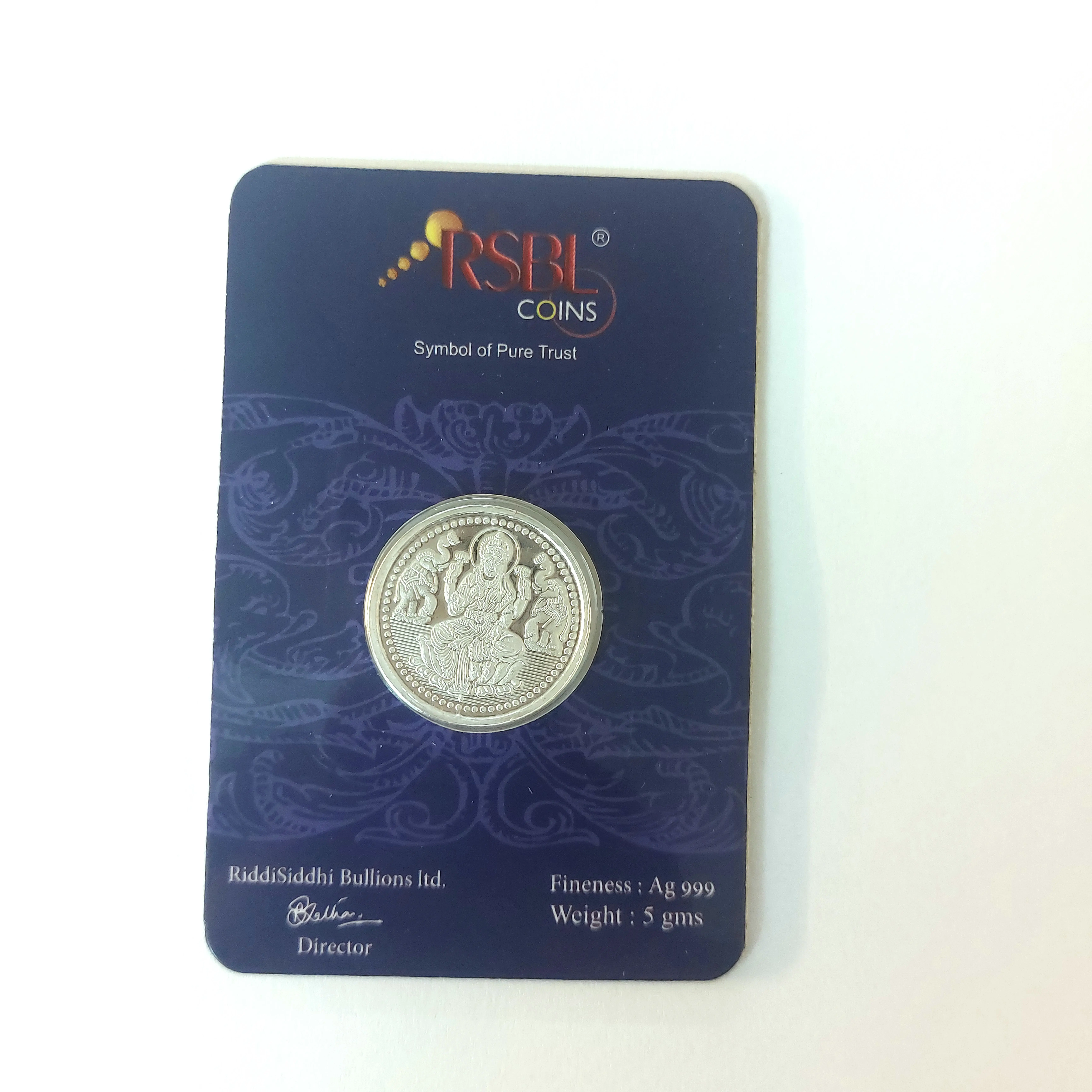 05 Gram Silver Coin