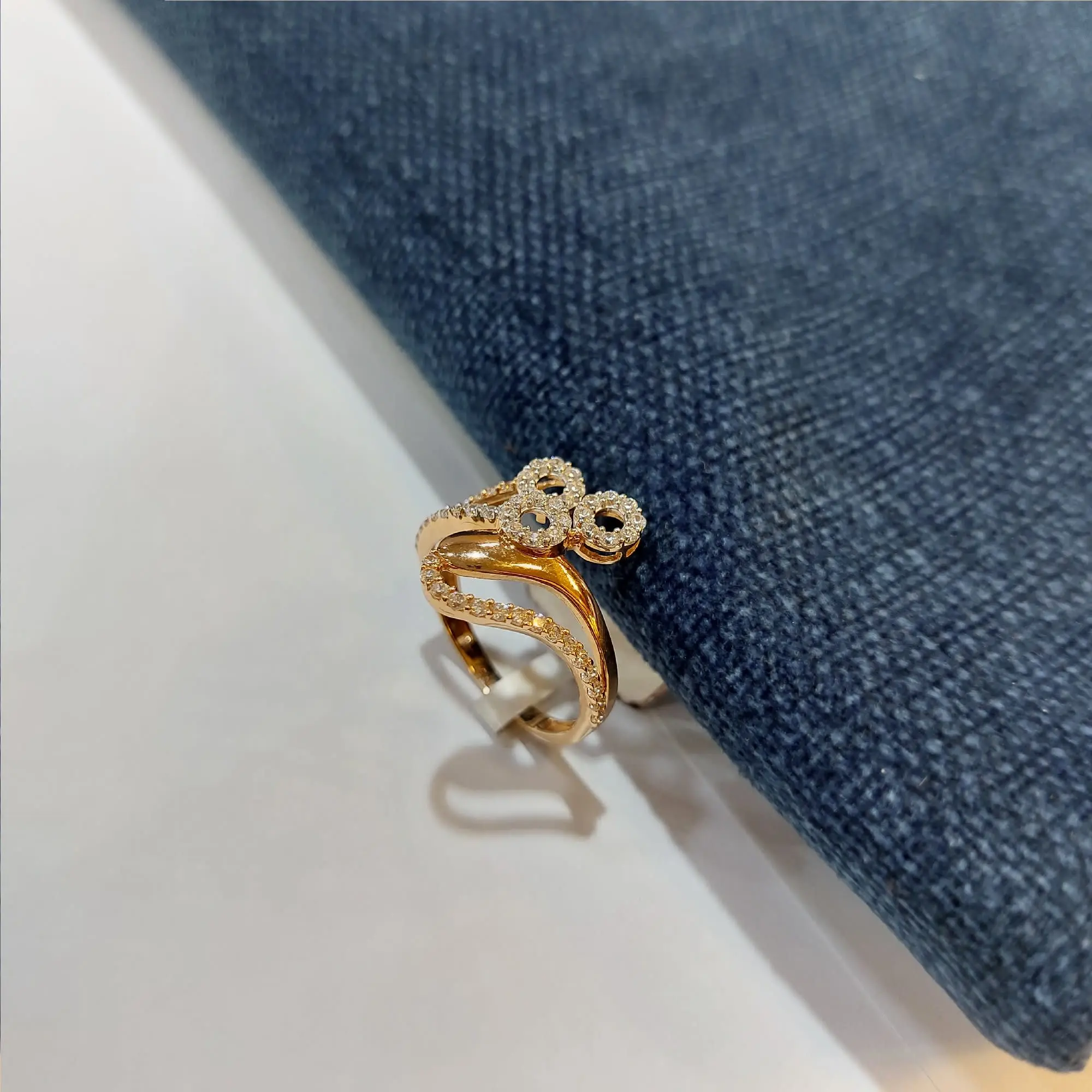 Trendy Rose Gold Ring