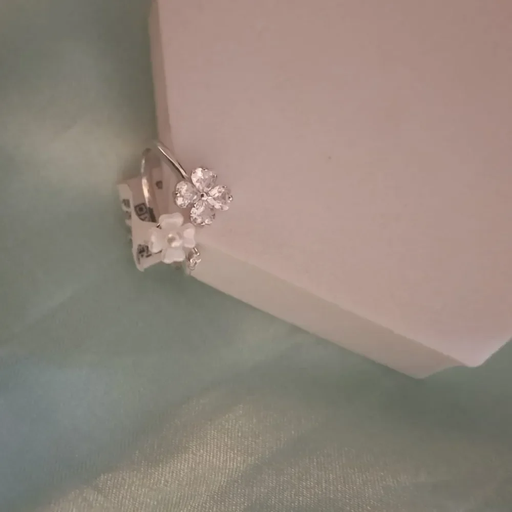 Flower Silver Ring