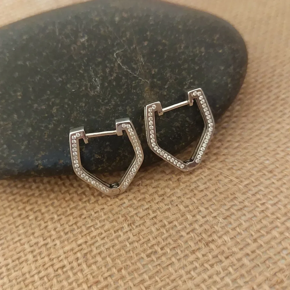 Tennis 925 Silver Earring