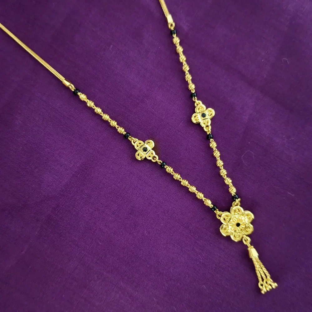Flower Short Mangalsutra