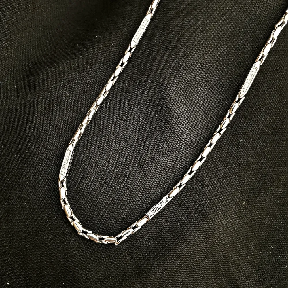 Stylist Mens Silver Chain
