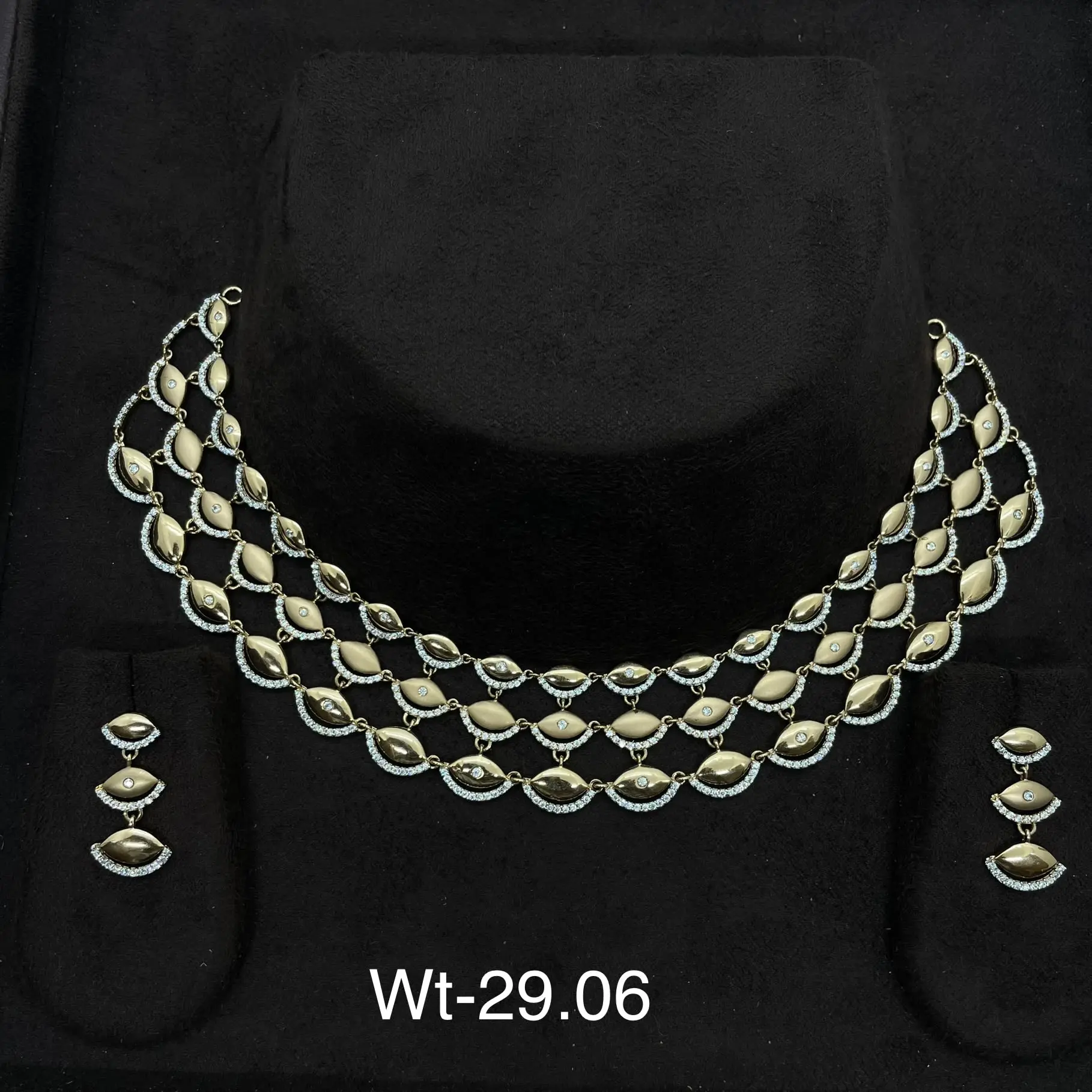 Trendy Chokar Style American Diamond Necklace