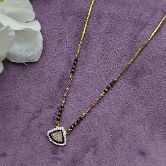 Elegant Teardrop Bridal Mangalsutra