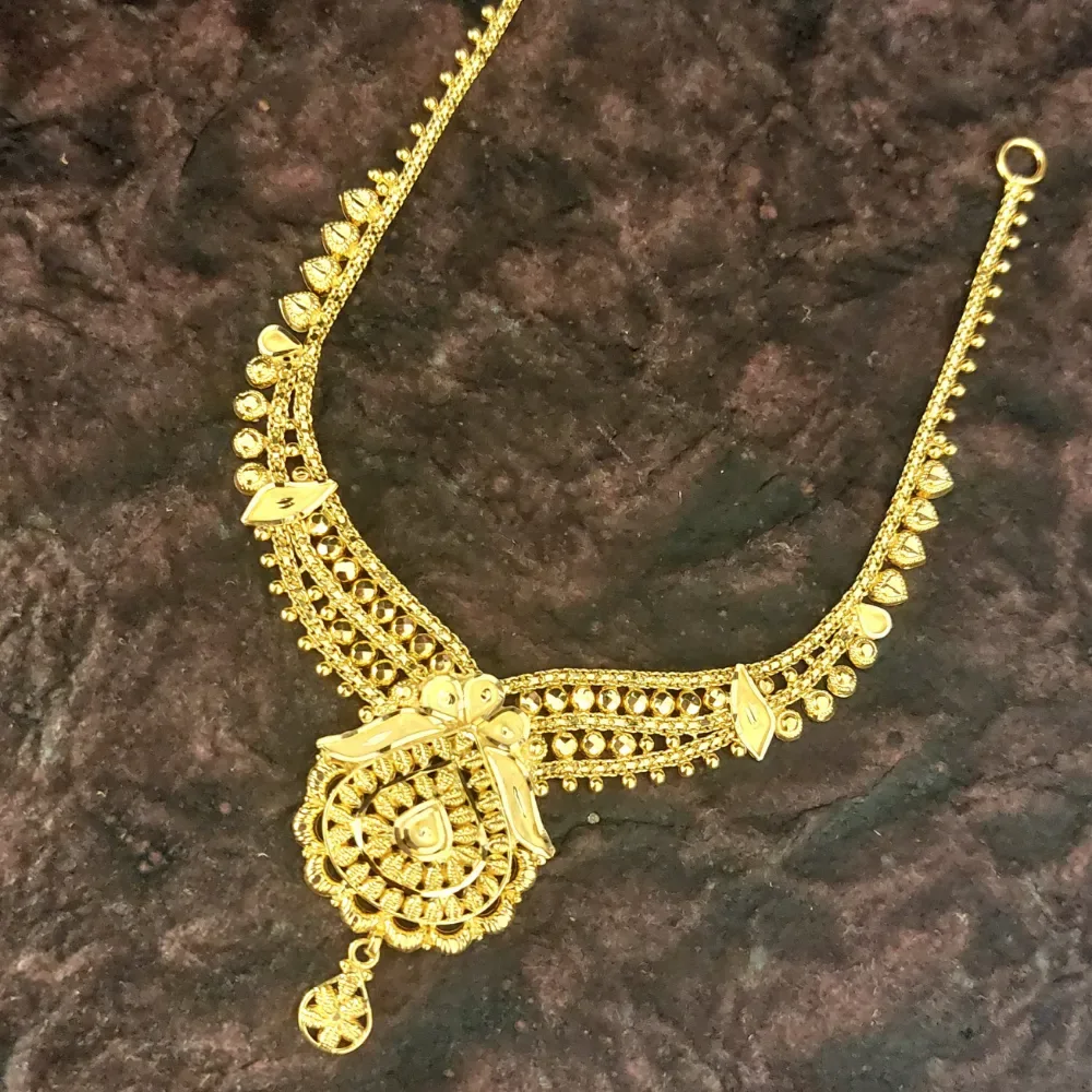 Elegant 22k Gold Necklace