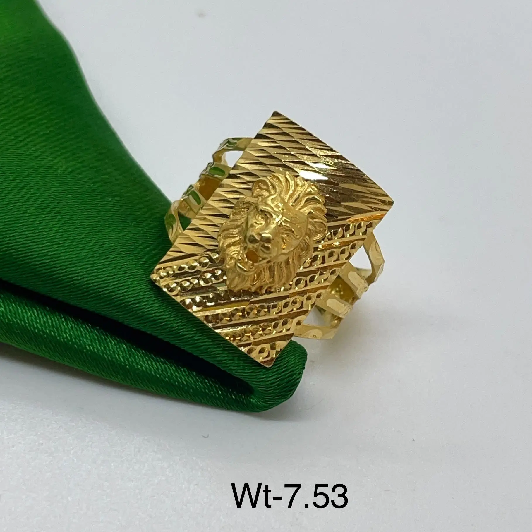 Lion Face Gents Ring