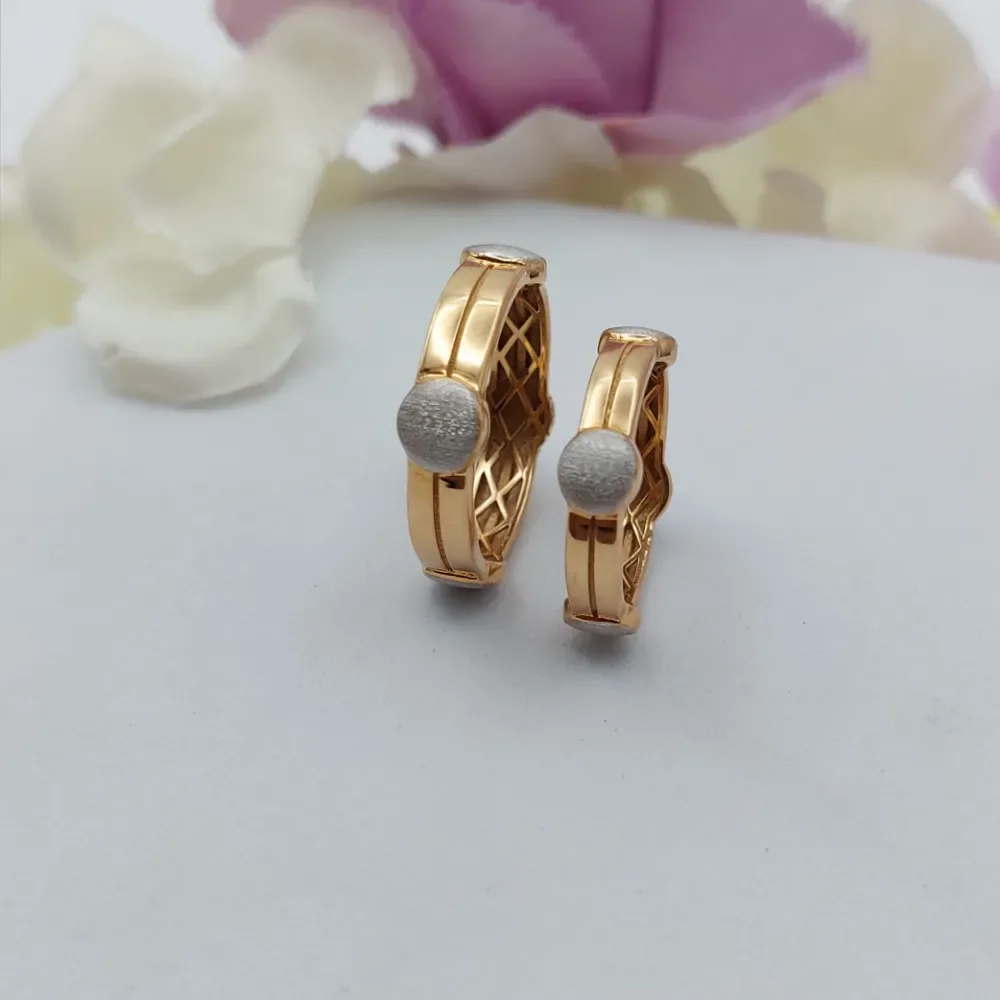 Dual-Tone Premium Couple Rings
