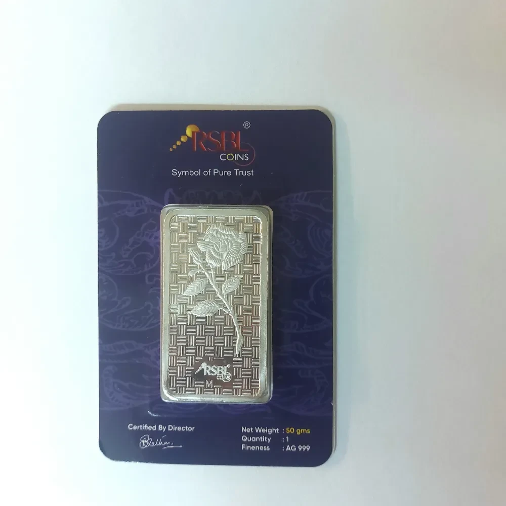50gm Silver Coin